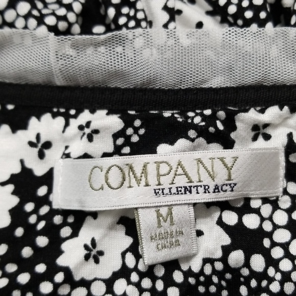 CLERANCE!Ellen Tracy PJ top, v neck, lace trim NWT - Picture 4 of 5